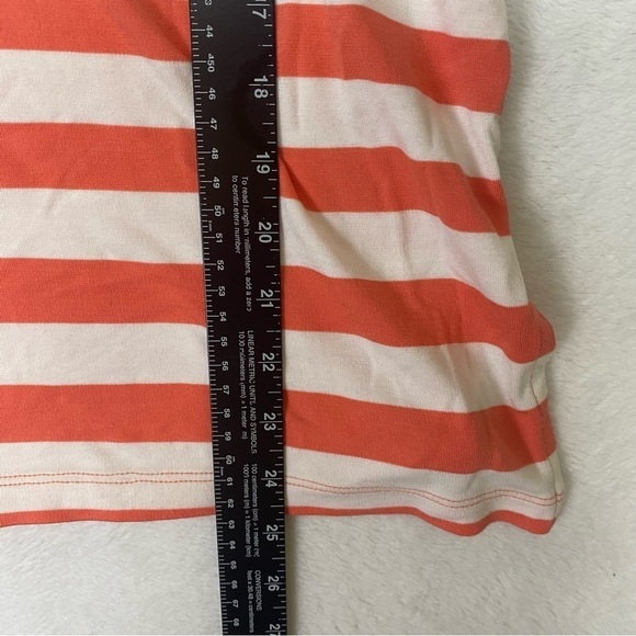 Lands’ End Striped Hooded Long Sleeve Shirt Sz Medium (10-12) - Picture 8 of 9